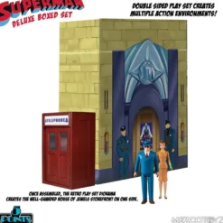 Superman The Mechanical Monsters (1941) '5 Points' Actionfiguren Deluxe Box-Set