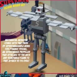 Superman The Mechanical Monsters (1941) '5 Points' Actionfiguren Deluxe Box-Set