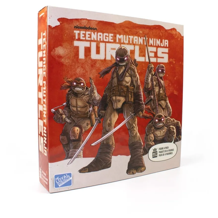 Teenage Mutant Ninja Turtles BST AXN Actionfiguren 4er-Pack Zombie Turtle (IDW Comics) 13 cm