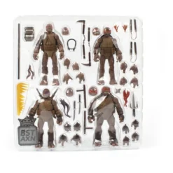 Teenage Mutant Ninja Turtles BST AXN Actionfiguren 4er-Pack Zombie Turtle (IDW Comics) 13 cm