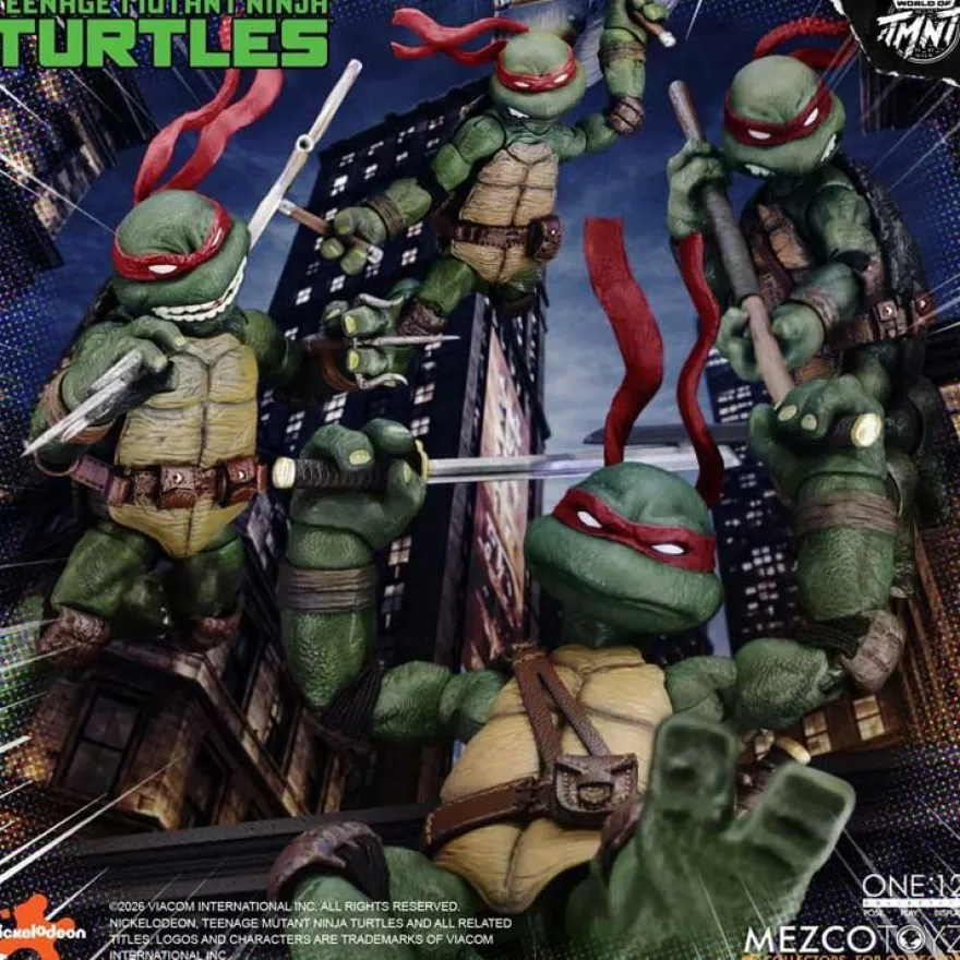 Teenage Mutant Ninja Turtles One:12 Collective Actionfiguren 1/12 Boxed Set 17 cm