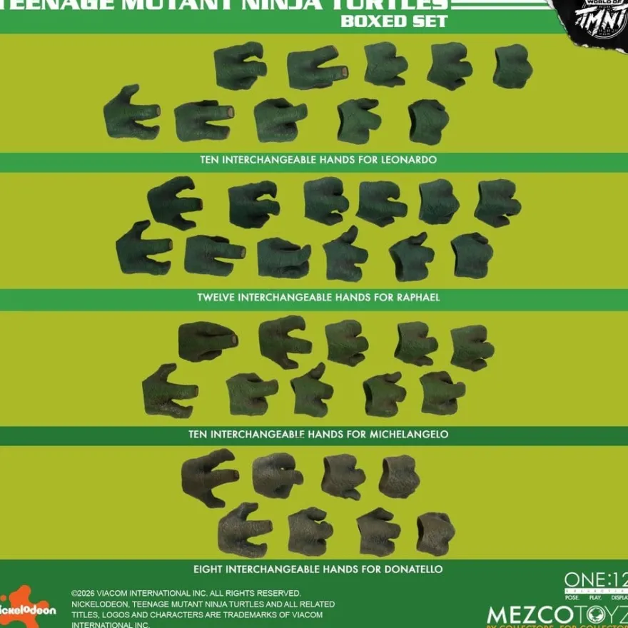 Teenage Mutant Ninja Turtles One:12 Collective Actionfiguren 1/12 Boxed Set 17 cm