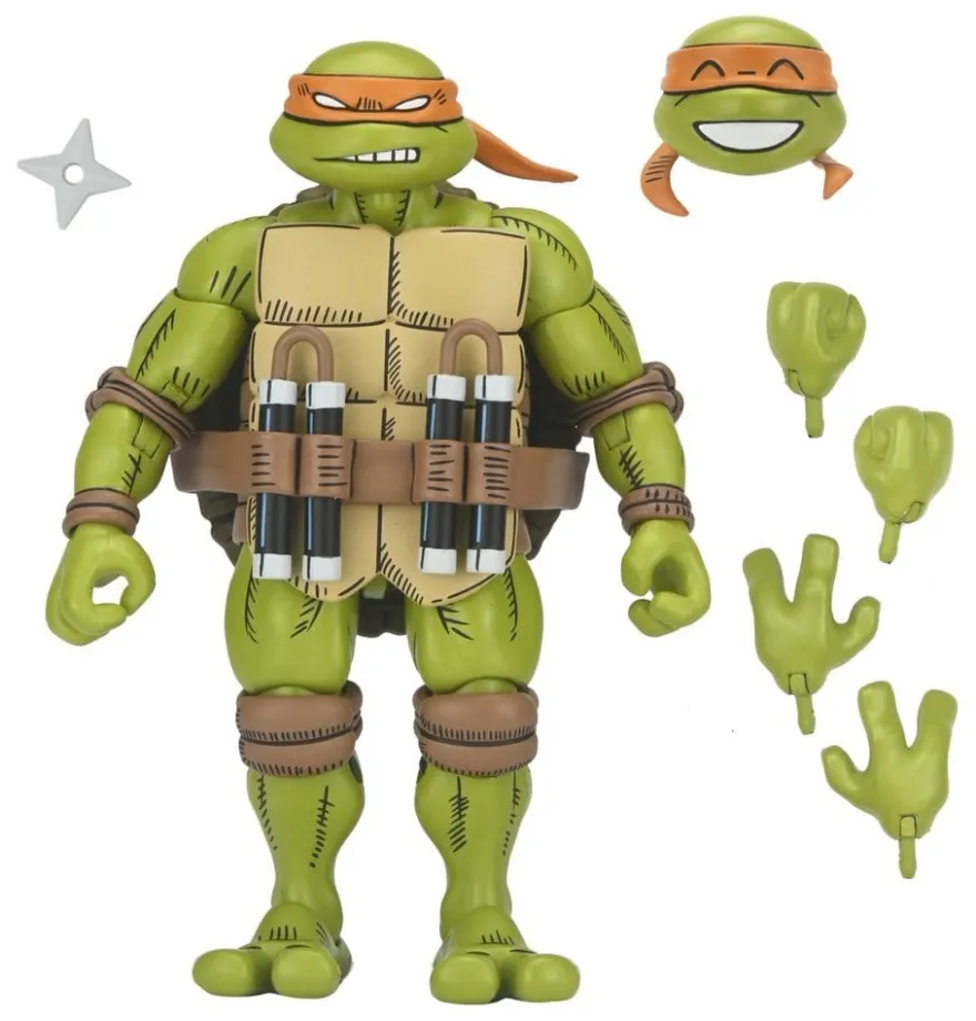 Teenage Mutant Ninja Turtles x Usagi Yojimbo Ultimate Actionfigur Michelangelo 18 cm
