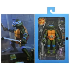 Teenage Mutant Ninja Turtles (Cartoon) Actionfigur Ultimate Leonardo Pizza Club VHS 18 cm
