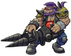 Teenage Mutant Ninja Turtles x G.I. Joe Crossover Classics Actionfigur Rocksteady x Dreadnok Buzzer