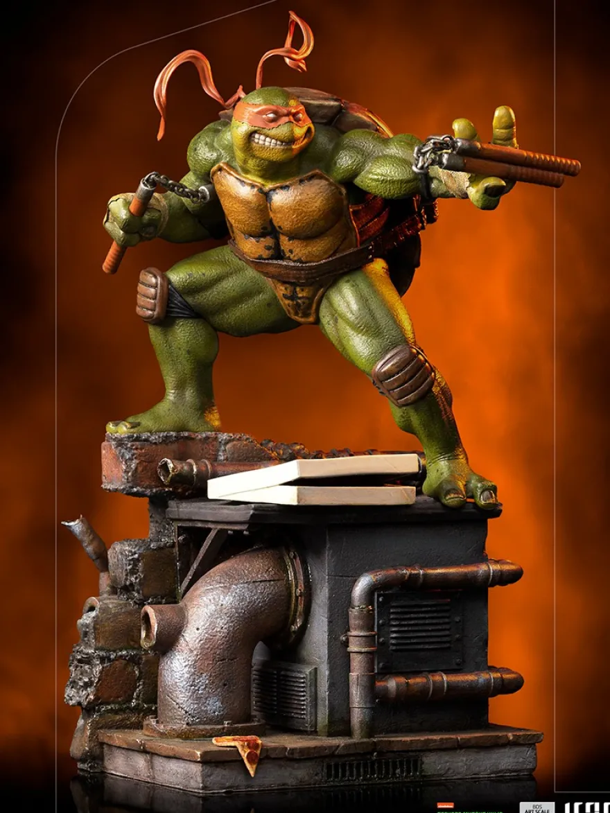 Teenage Mutant Ninja Turtles BDS Art Scale Statue 1/10 Michelangelo