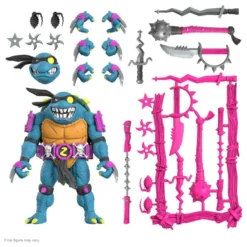 Teenage Mutant Ninja Turtles Ultimates Actionfigur Slash