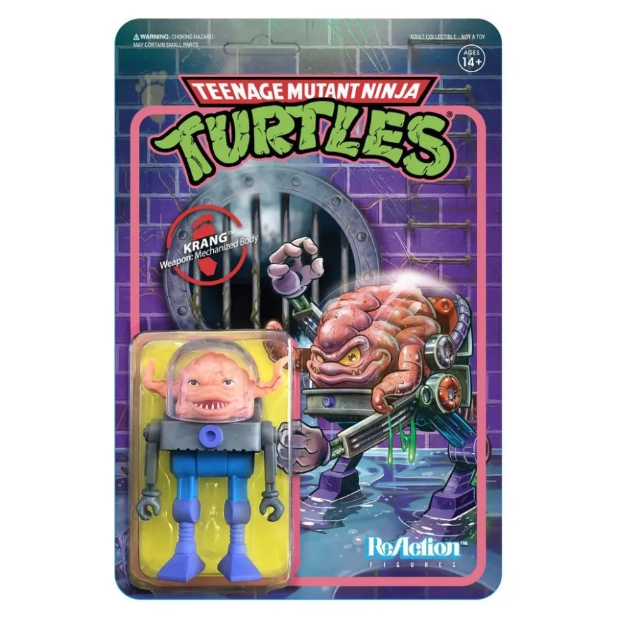 Teenage Mutant Ninja Turtles ReAction Actionfigur Krang