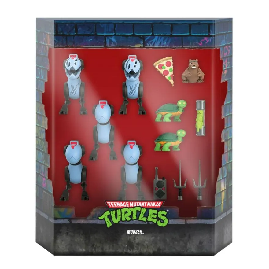 Teenage Mutant Ninja Turtles Ultimates Actionfiguren Mouser (5-Pack)