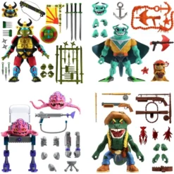 Teenage Mutant Ninja Turtles Ultimates Actionfiguren-Set Wave 5 (4)