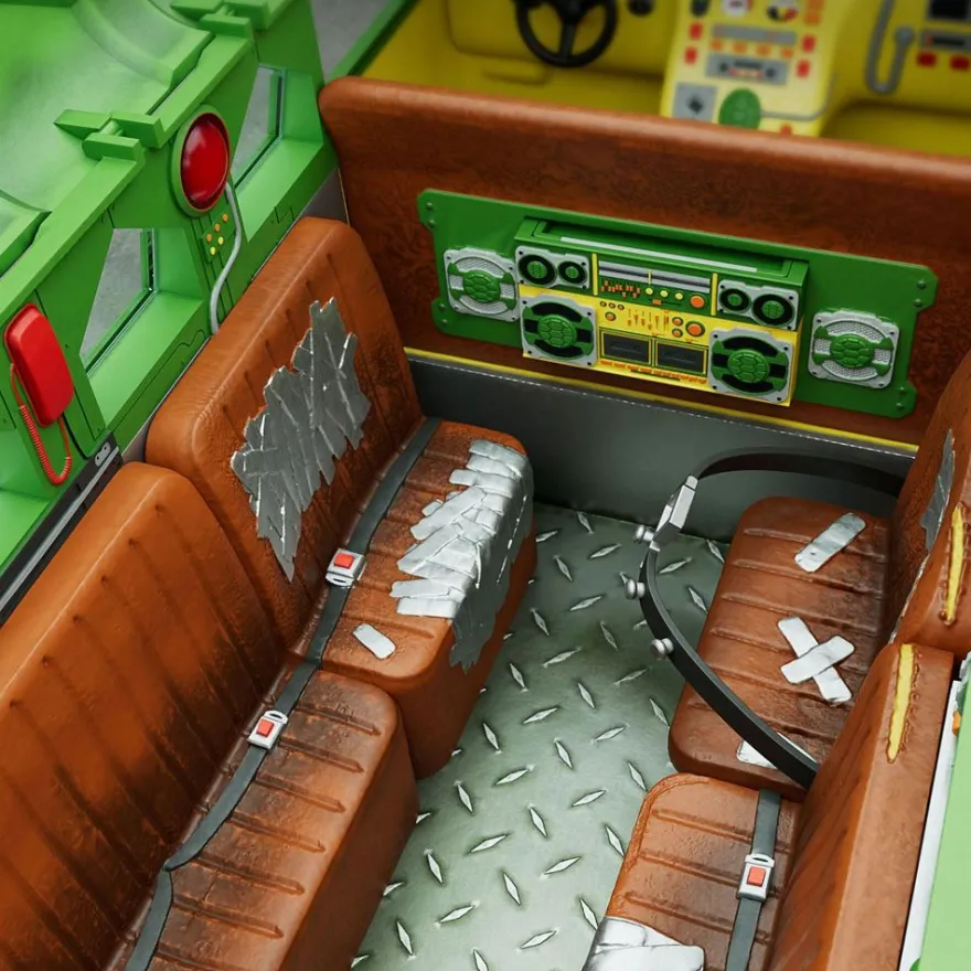 Teenage Mutant Ninja Turtles Ultimates Fahrzeug Party Wagon