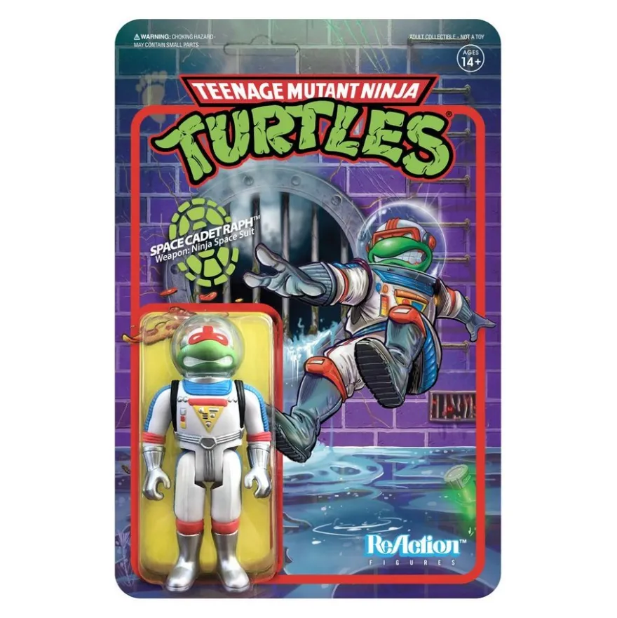 Teenage Mutant Ninja Turtles ReAction Actionfigur Space Cadet Raphael