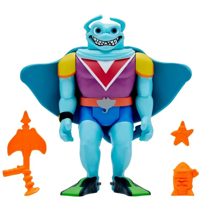 Teenage Mutant Ninja Turtles ReAction Actionfigur Ray Fillet