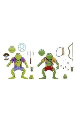 Teenage Mutant Ninja Turtles Actionfiguren Cartoon Genghis & Rasputin Frog (2-Pack)