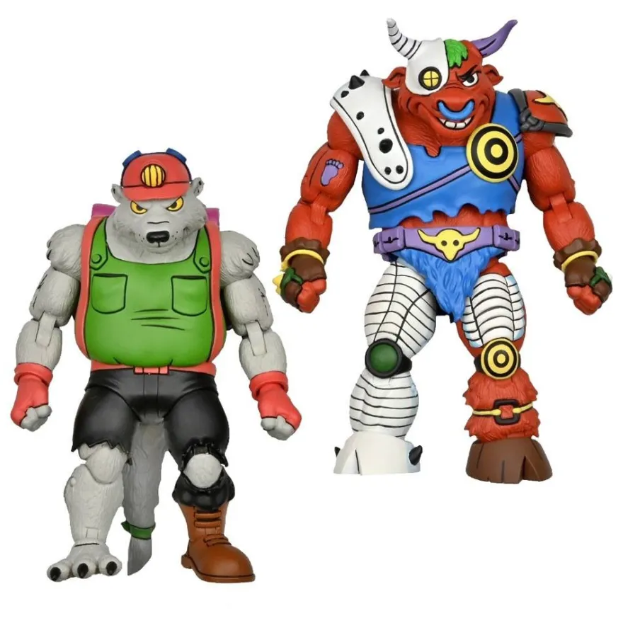 Teenage Mutant Ninja Turtles Actionfiguren Cartoon Dirtbag & Groundchuck (2-Pack)