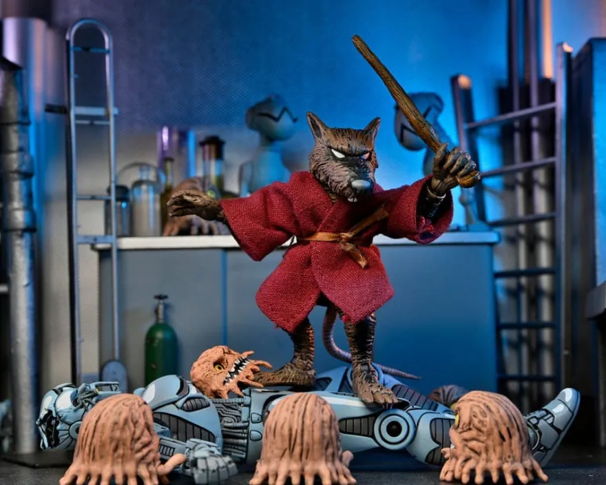 Teenage Mutant Ninja Turtles (Mirage Comics) Actionfigur Splinter 18 cm