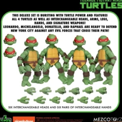 Teenage Mutant Ninja Turtles Actionfiguren Teenage Mutant Ninja Turtles Deluxe Set 8 cm