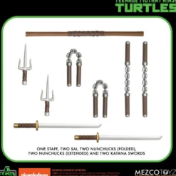 Teenage Mutant Ninja Turtles Actionfiguren Teenage Mutant Ninja Turtles Deluxe Set 8 cm