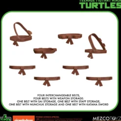 Teenage Mutant Ninja Turtles Actionfiguren Teenage Mutant Ninja Turtles Deluxe Set 8 cm