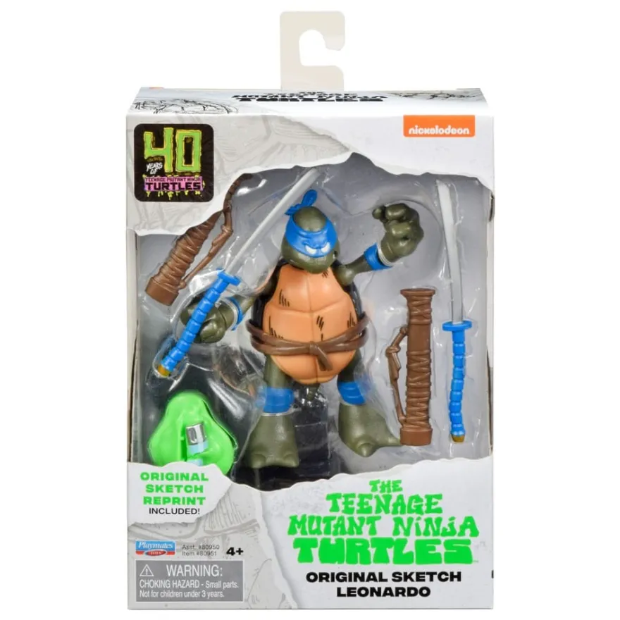 Teenage Mutant Ninja Turtles Actionfiguren 40th Anniversary 10 cm Sortiment (4)