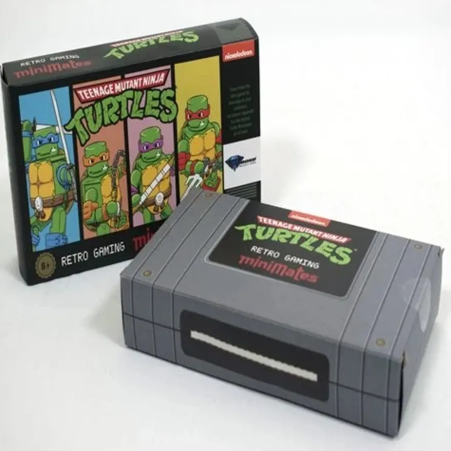 Teenage Mutant Ninja Turtles Retro Game Minimates Box Set - SDCC 2024 Exclusive