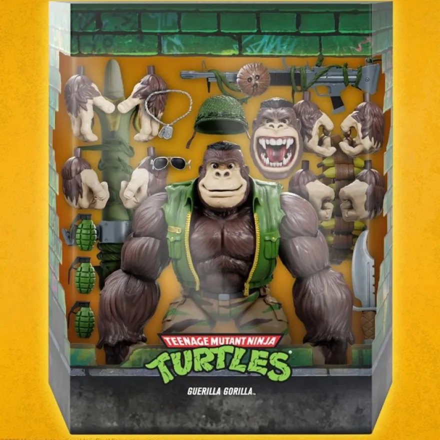 Teenage Mutant Ninja Turtles Ultimates Actionfigur Guerrilla Gorilla