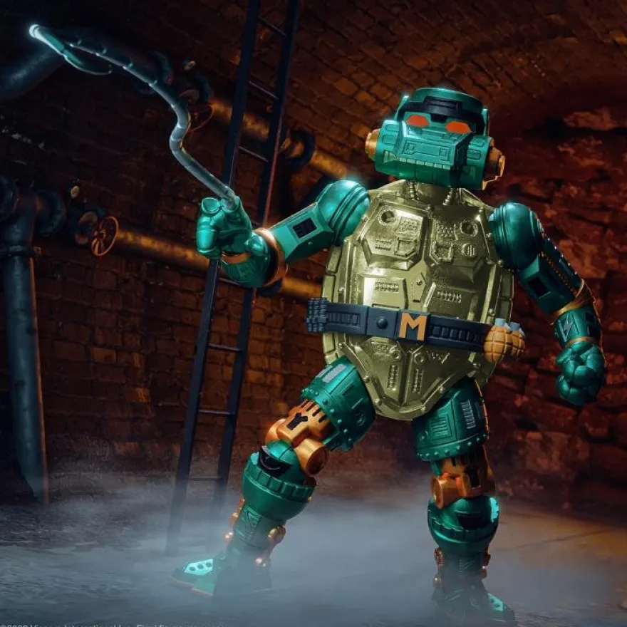 Teenage Mutant Ninja Turtles Ultimates Actionfigur Warrior Metalhead Michelangelo