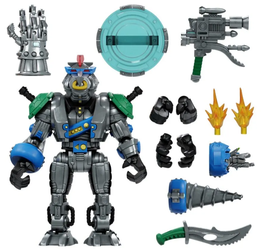 Teenage Mutant Ninja Turtles Ultimates Actionfigur Robotic Bebop