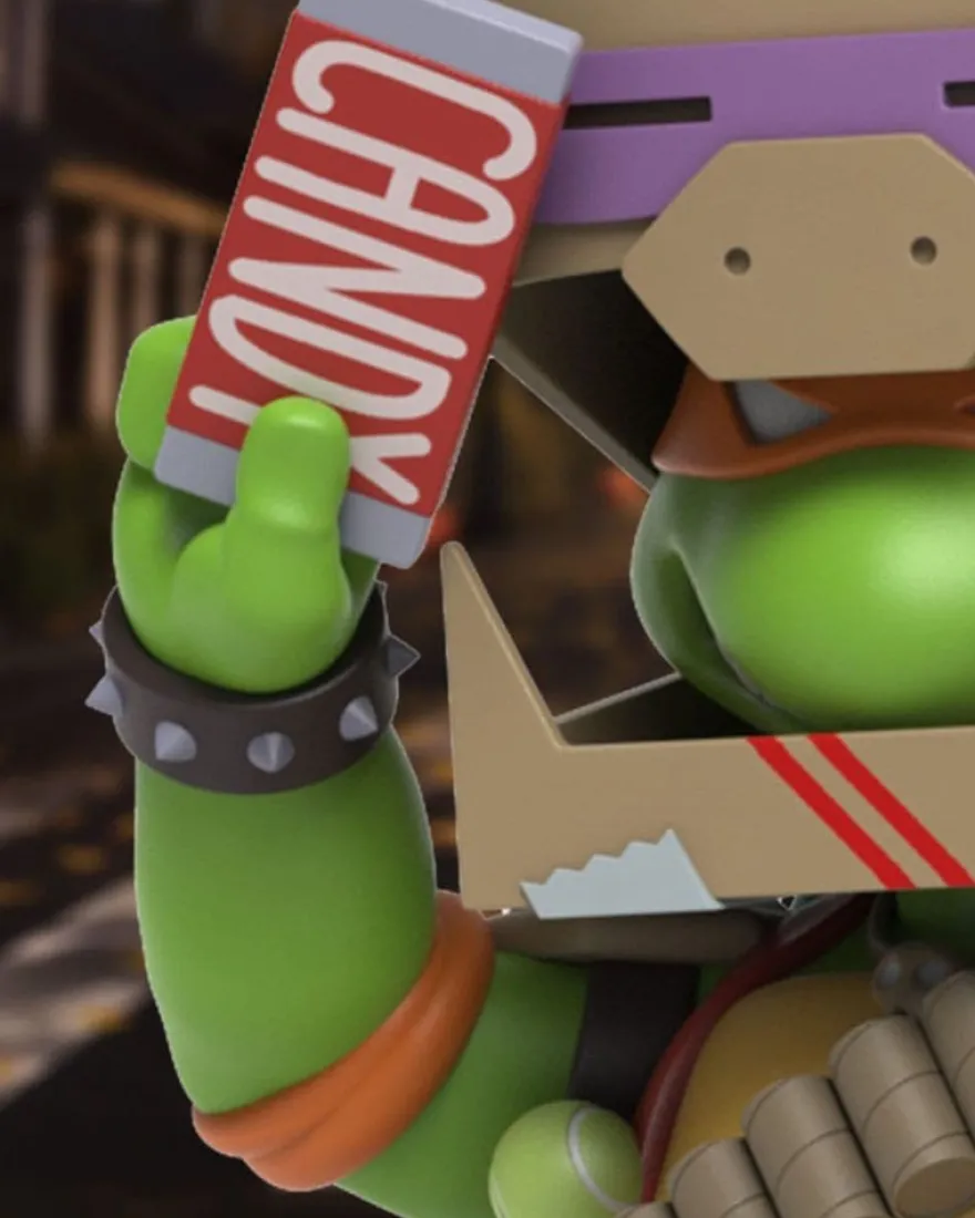 Teenage Mutant Ninja Turtles Figur Remixx Michelangelo Cowa-BOO-nga! Edition 15 cm