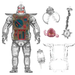 Teenage Mutant Ninja Turtles Super Cyborg Krang Android (Clear)