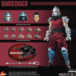 Teenage Mutant Ninja Turtles Actionfigur 1/12 Shredder 17 cm