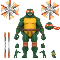 Teenage Mutant Ninja Turtles Ultimates Actionfigur Wave 12 Michelangelo 18 cm