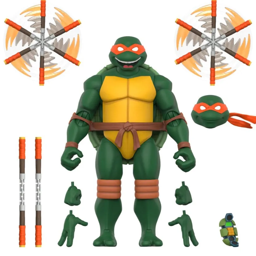 Teenage Mutant Ninja Turtles Ultimates Actionfigur Wave 12 Michelangelo 18 cm