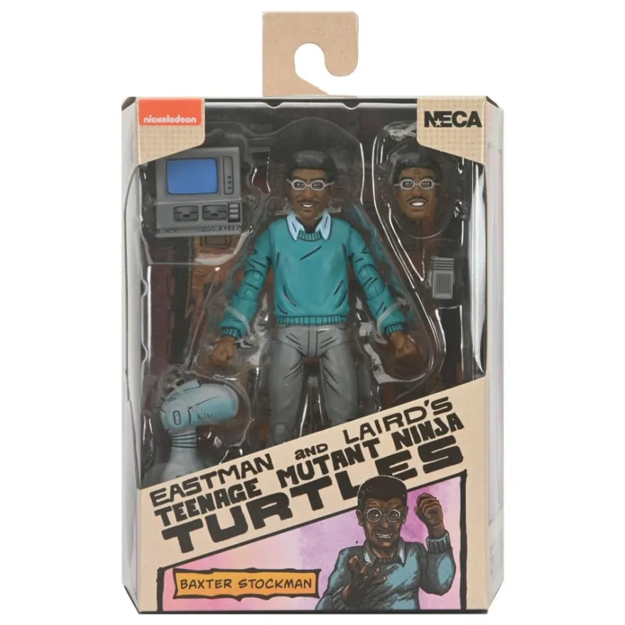 Teenage Mutant Ninja Turtles (Mirage Comics) Actionfigur Baxter Stockman 18 cm