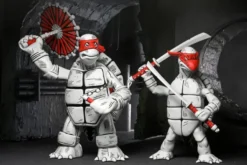 Teenage Mutant Ninja Turtles (Mirage Comics) Actionfiguren 2er-Pack Black and White First Turtles 18