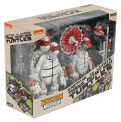Teenage Mutant Ninja Turtles (Mirage Comics) Actionfiguren 2er-Pack Black and White First Turtles 18