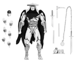 Teenage Mutant Ninja Turtles Actionfigur Foot Assassin Black and White 18 cm