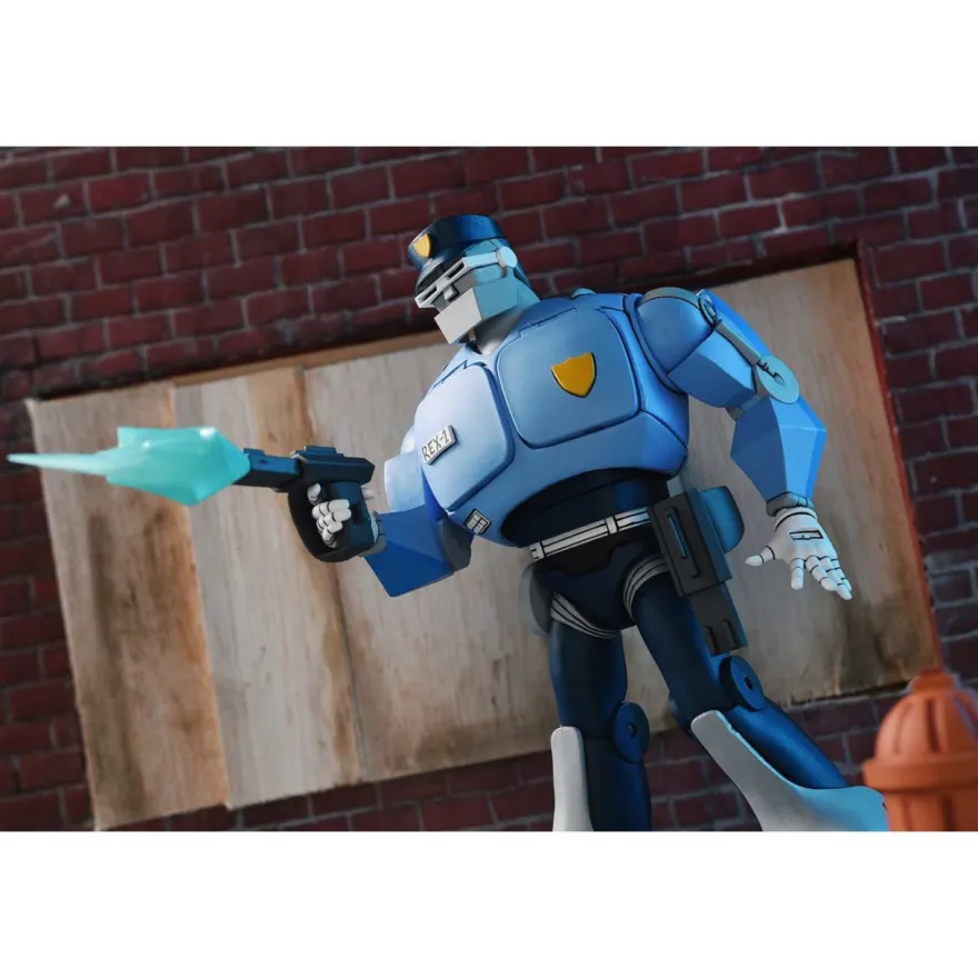 Teenage Mutant Ninja Turtles Cartoon Ultimate Evil Rex Actionfigur 18 cm