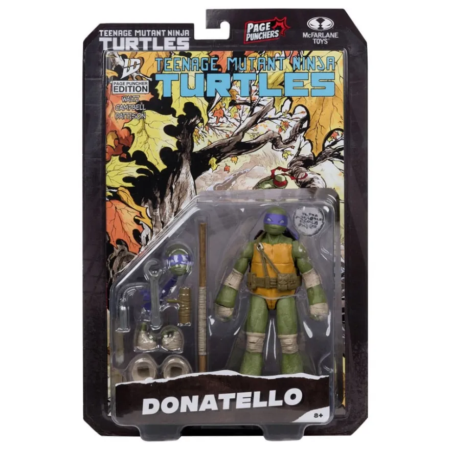 Teenage Mutant Ninja Turtles Page Punchers Actionfigur Donatello 13 cm