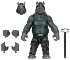 Teenage Mutant Ninja Turtles Page Punchers Actionfigur Rocksteady 17 cm