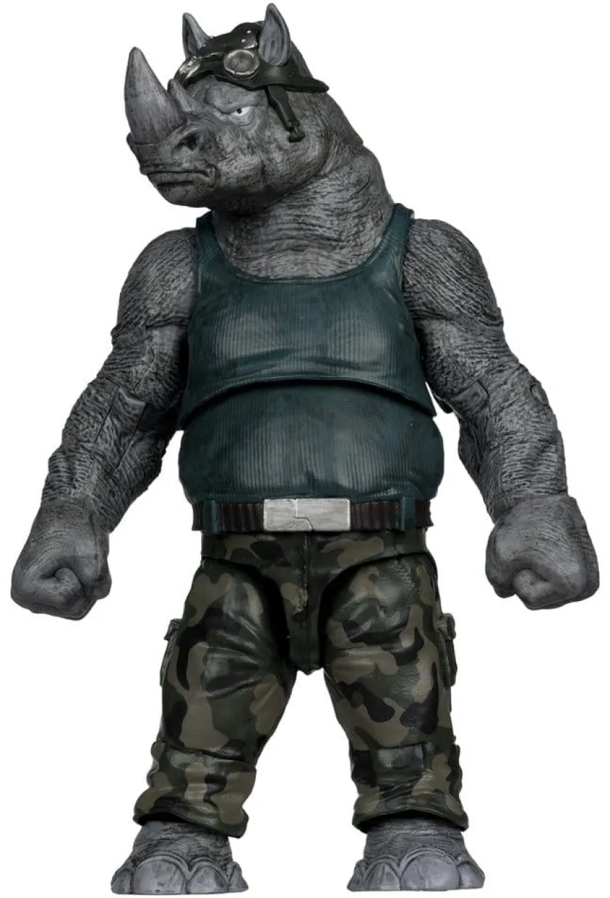 Teenage Mutant Ninja Turtles Page Punchers Actionfigur Rocksteady 17 cm