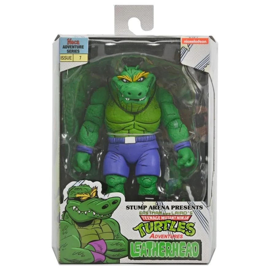 Teenage Mutant Ninja Turtles (Archie Comics) Actionfigur Stump Wrestling Leatherhead 18 cm
