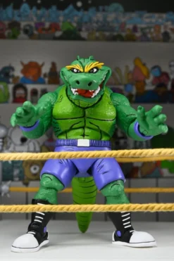 Teenage Mutant Ninja Turtles (Archie Comics) Actionfigur Stump Wrestling Leatherhead 18 cm
