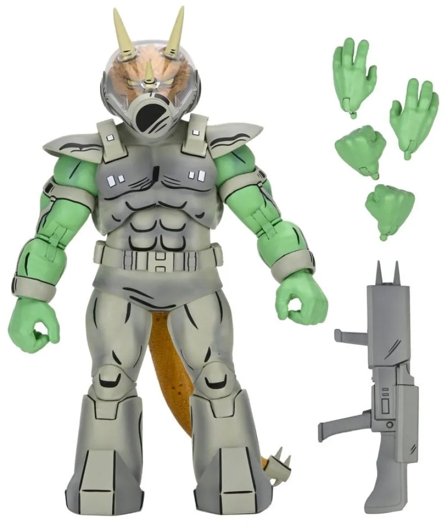 Teenage Mutant Ninja Turtles (Mirage Comics) Actionfigur Shock Commando Triceraton 18 cm