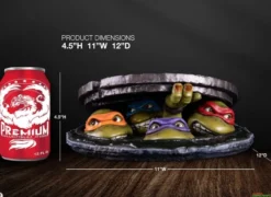Teenage Mutant Ninja Turtles Tabletop 1/4 Underground 11 cm