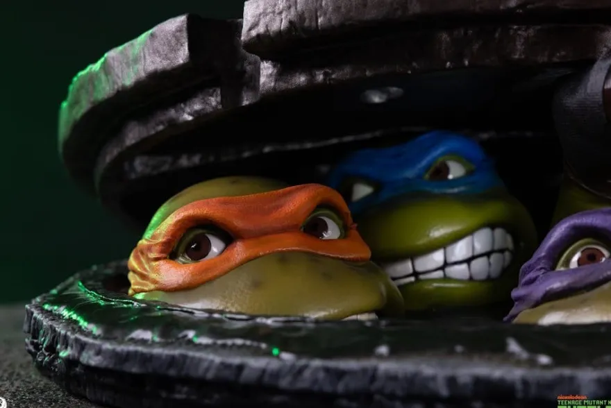 Teenage Mutant Ninja Turtles Tabletop 1/4 Underground 11 cm
