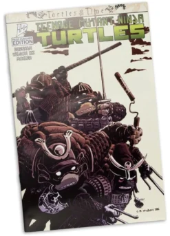 Teenage Mutant Ninja Turtles Page Punchers Actionfigur Donatello (Turtles in Time) 13 cm