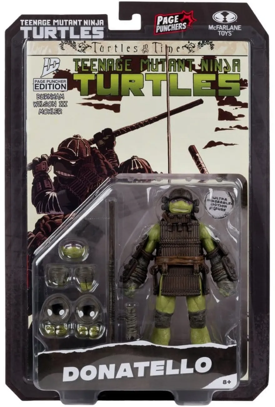 Teenage Mutant Ninja Turtles Page Punchers Actionfigur Donatello (Turtles in Time) 13 cm