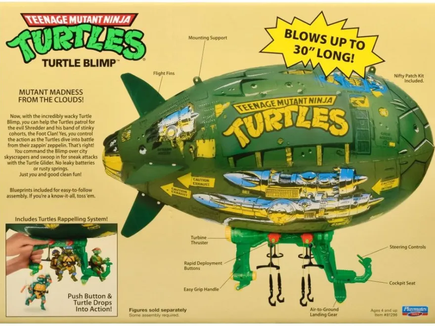 Teenage Mutant Ninja Turtles Classic Fahrzeug Turtle Blimp