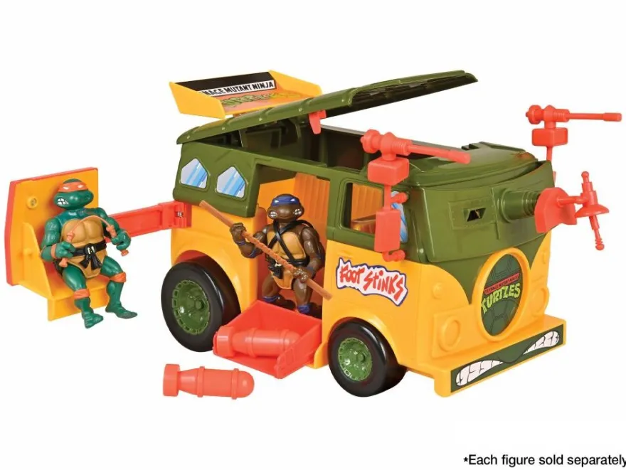 Teenage Mutant Ninja Turtles Classic Fahrzeug Original Party Wagon